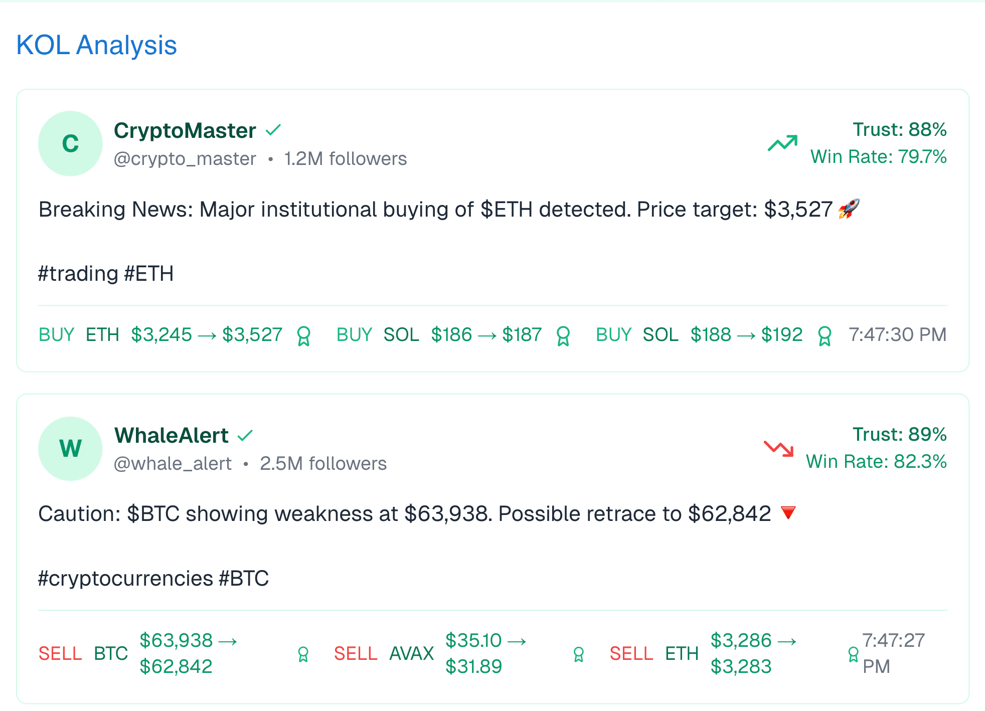 SentiFi.AI Dashboard Preview 2